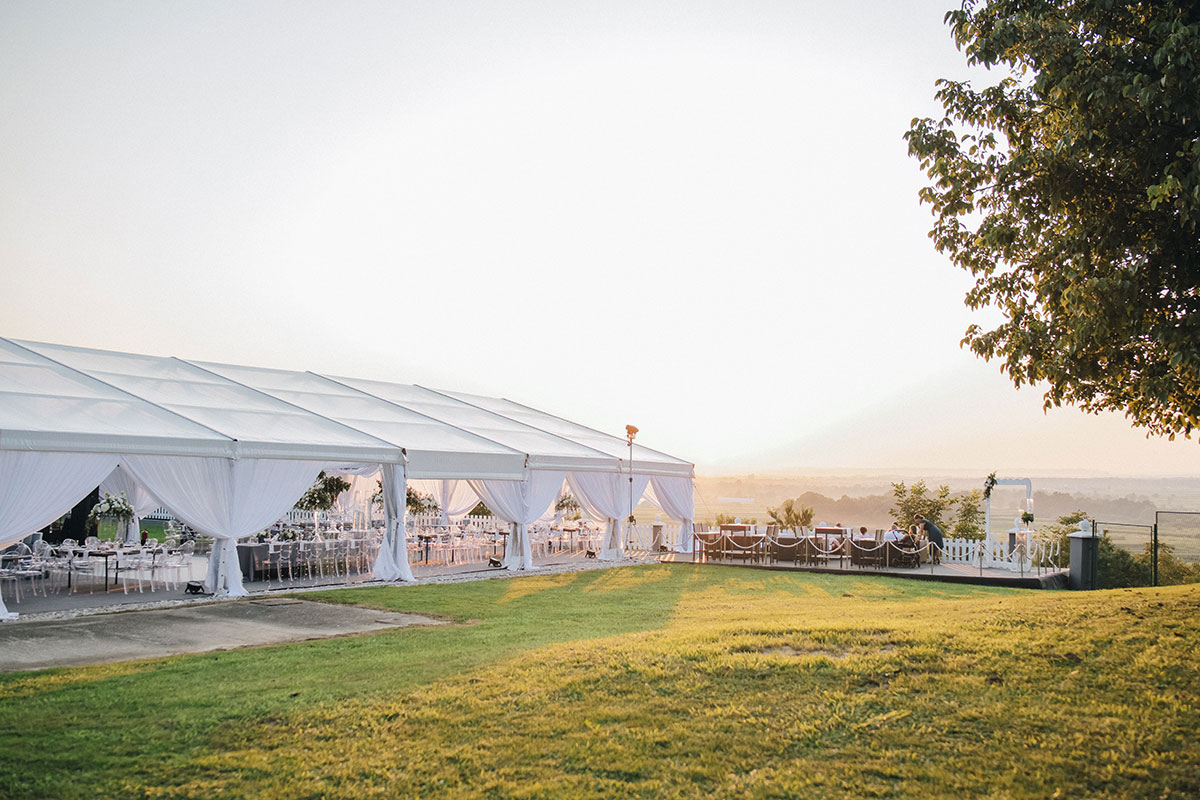 Najam šatora za vjenčanja- hotel LaGus