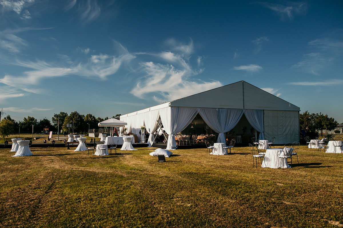 Najam šatora za vjenčanja- restoran Tagliata